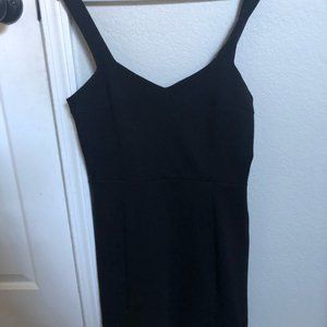 silence + noise black dress, size 8